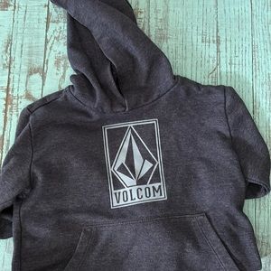 Boys Navy Blue Volcom Hoodie